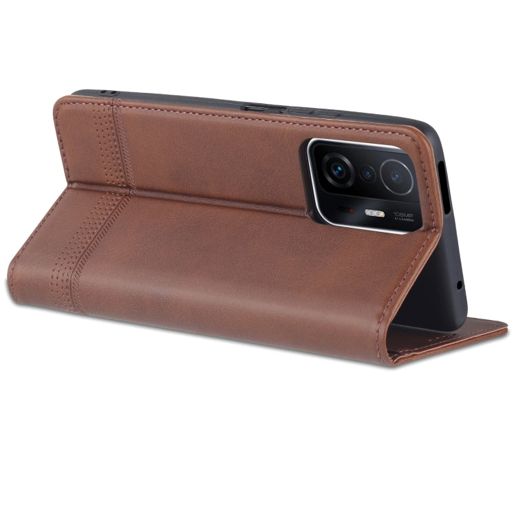 Xiaomi Mi 11T/11T Pro Leather Wallet Case with Card Holder & Magnetic Closure