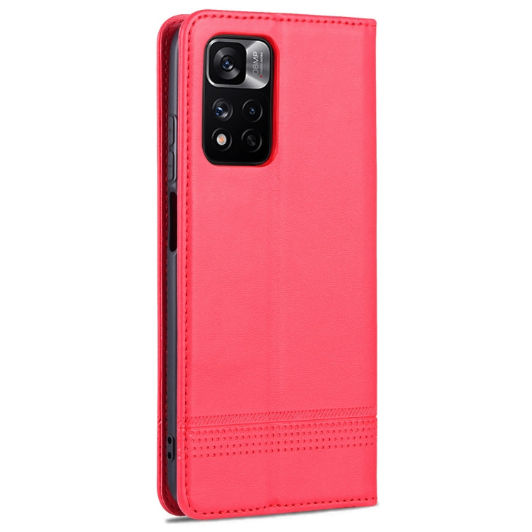 Xiaomi Redmi Note 11 Pro/Note 11 Pro+ Leather Wallet Case with Card Holder & Magnetic Closure