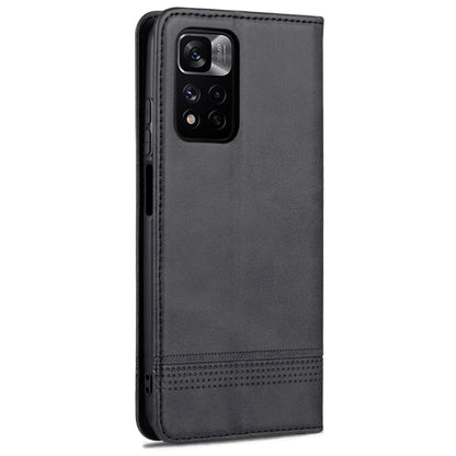 Xiaomi Redmi Note 11 Pro/Note 11 Pro+ Leather Wallet Case with Card Holder & Magnetic Closure