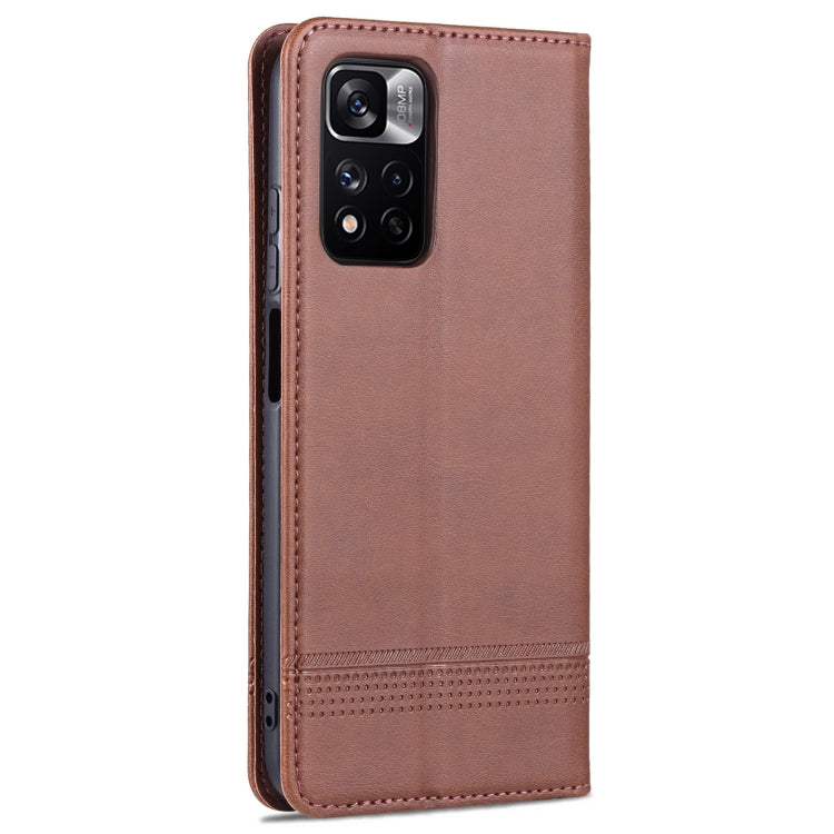 Xiaomi Redmi Note 11 Pro/Note 11 Pro+ Leather Wallet Case with Card Holder & Magnetic Closure