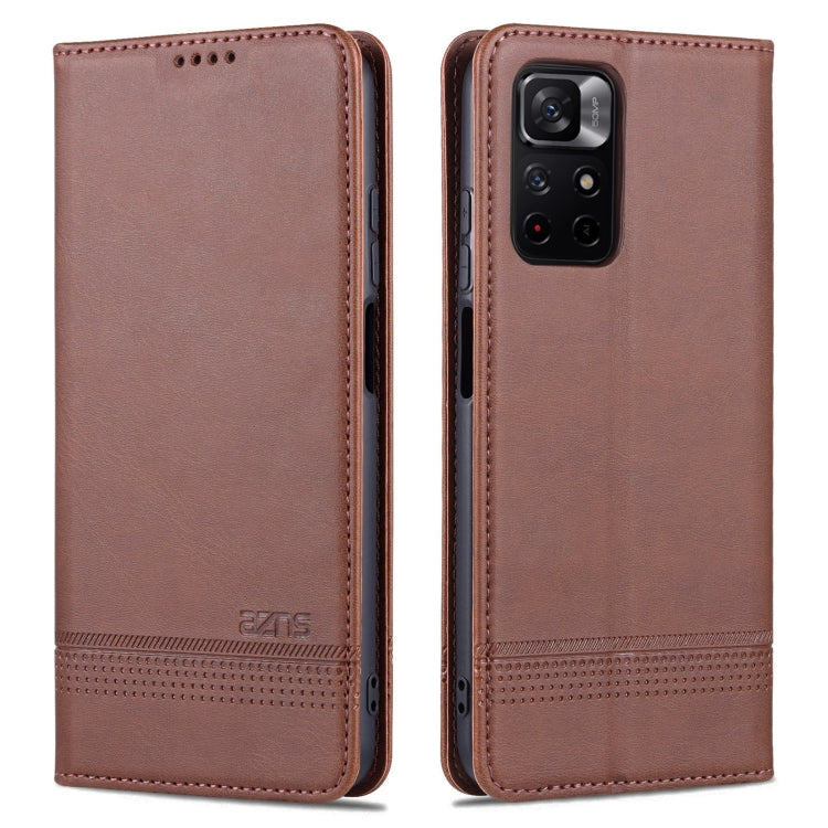 Xiaomi Redmi Note 11 Leather Wallet Case with Card Holder & Magnetic Closure