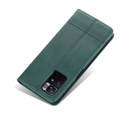 Xiaomi Redmi Note 11 Leather Wallet Case with Card Holder & Magnetic Closure