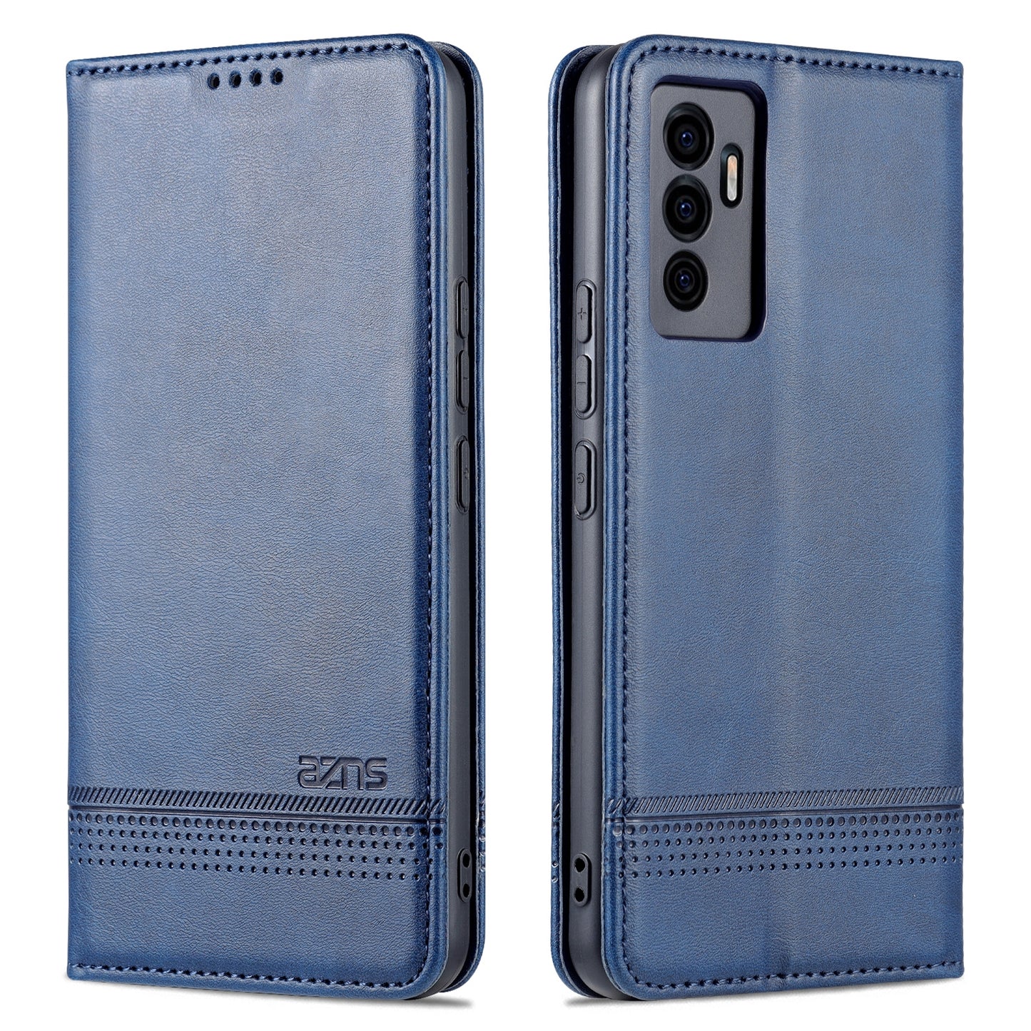 Vivo S10e/V23e Leather Wallet Case with Card Holder & Magnetic Closure