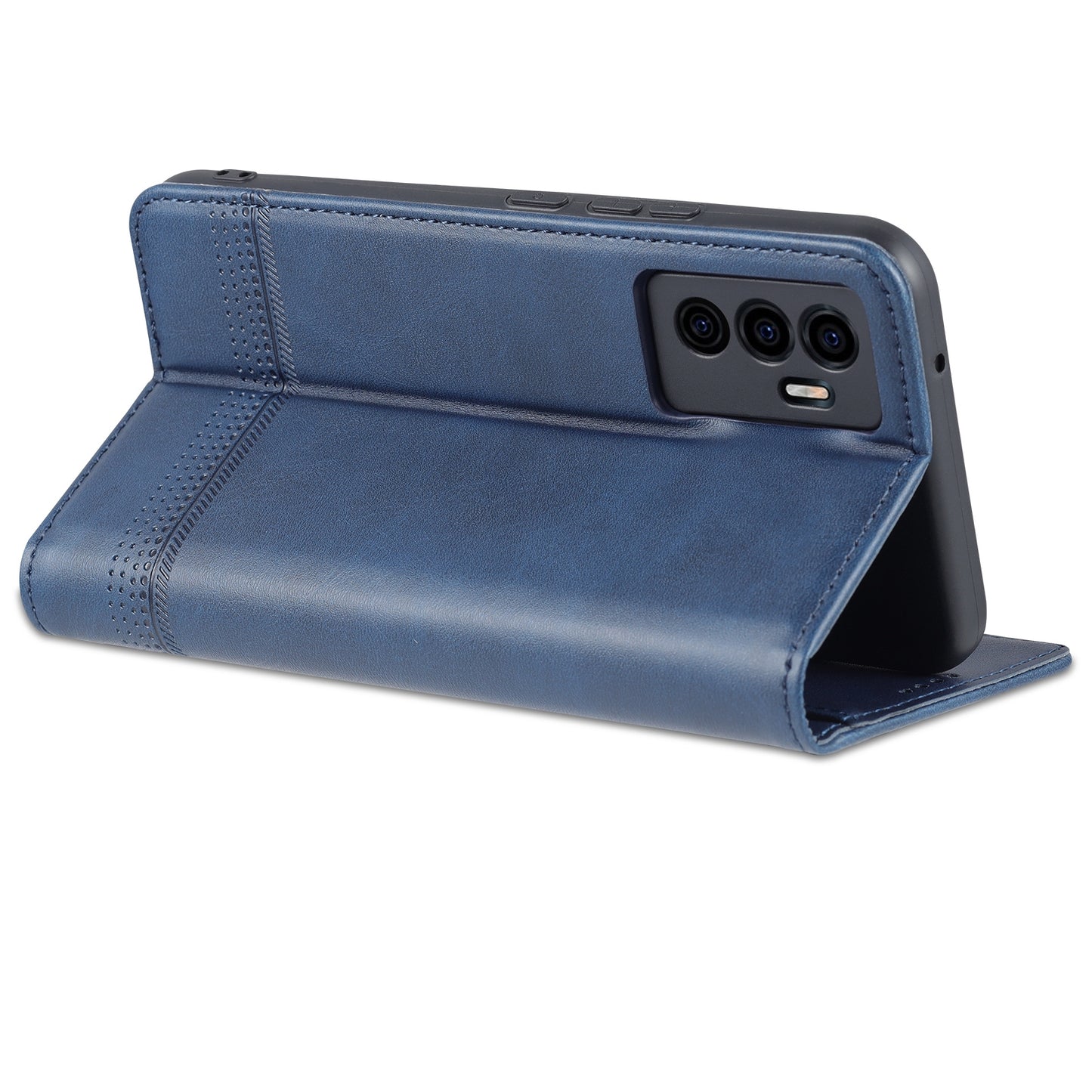 Vivo S10e/V23e Leather Wallet Case with Card Holder & Magnetic Closure