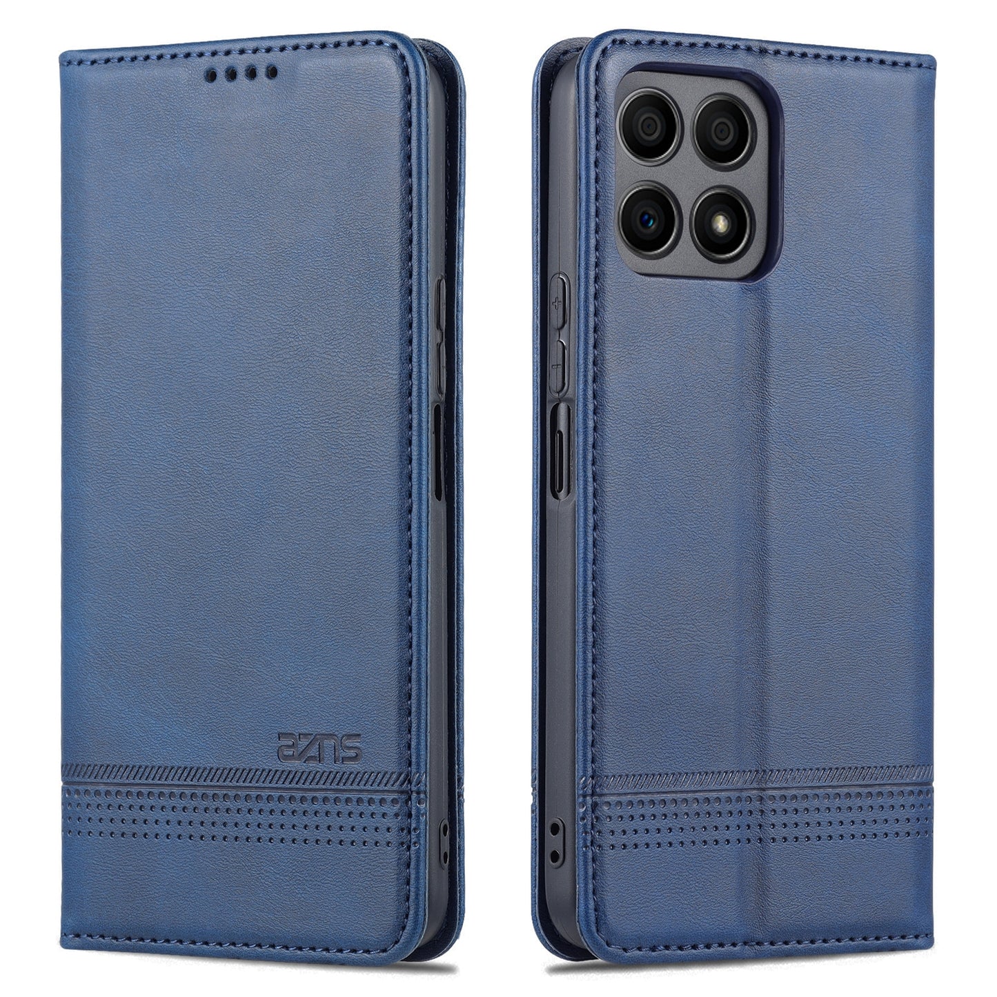 Honor X30i Leather Wallet Case with Card Holder & Magnetic Closure