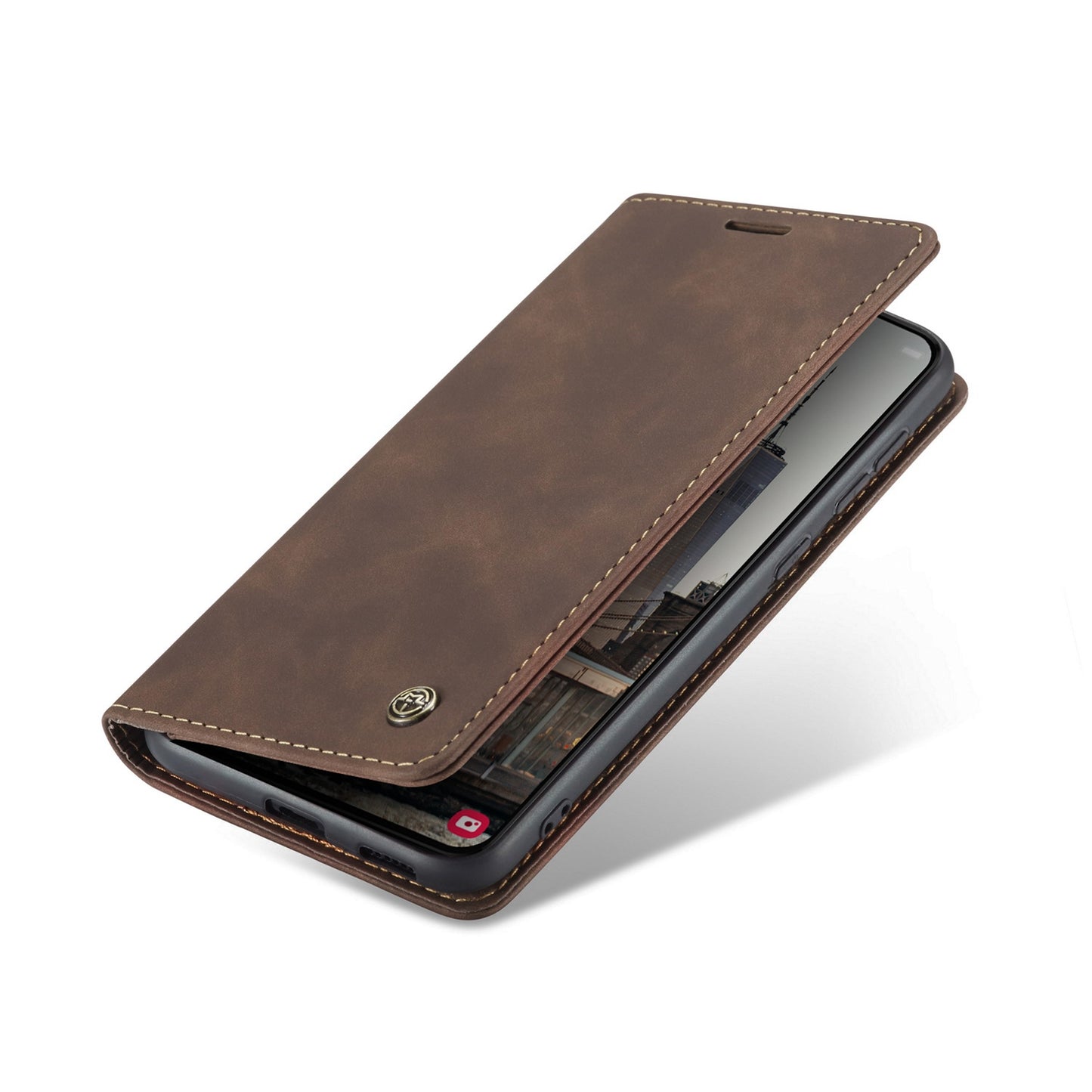 Samsung Galaxy S22 Leather Case: Horizontal Flip, Card Slots & Wallet, Durable Design