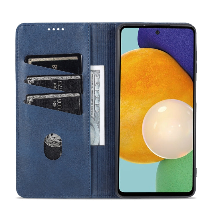 Samsung Galaxy M52 5G Leather Wallet Case with Card Holder & Magnetic Closure