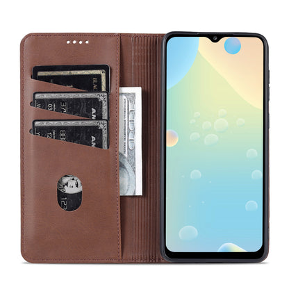 Samsung Galaxy A33 5G Leather Wallet Case with Card Holder & Magnetic Closure