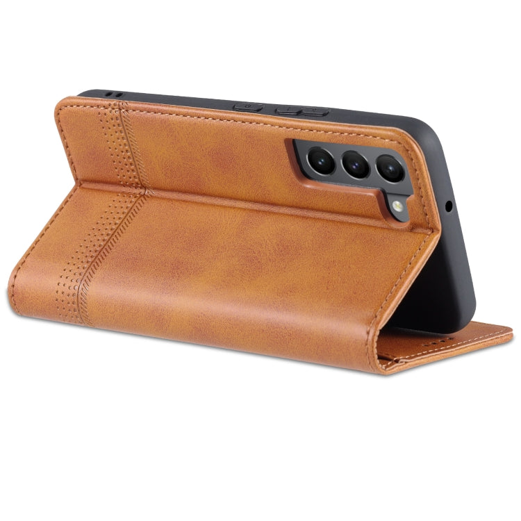 Samsung Galaxy S22 Leather Wallet Case with Card Holder & Magnetic Closure