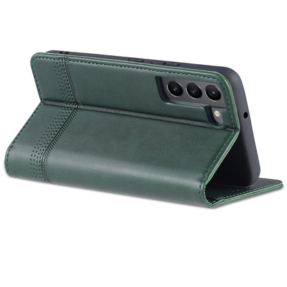 Samsung Galaxy S22+ Leather Wallet Case with Card Holder & Magnetic Closure