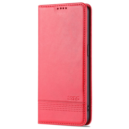 OPPO Reno7 Leather Wallet Case with Card Holder & Magnetic Closure