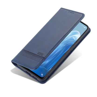 OPPO Reno7 Leather Wallet Case with Card Holder & Magnetic Closure