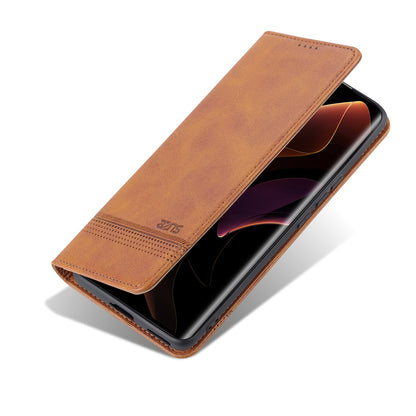 Honor 60 Leather Wallet Case with Card Holder & Magnetic Closure