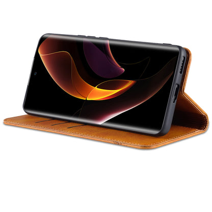 Honor 60 Leather Wallet Case with Card Holder & Magnetic Closure
