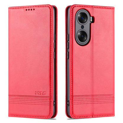 Honor 60 Pro Leather Wallet Case with Card Holder & Magnetic Closure