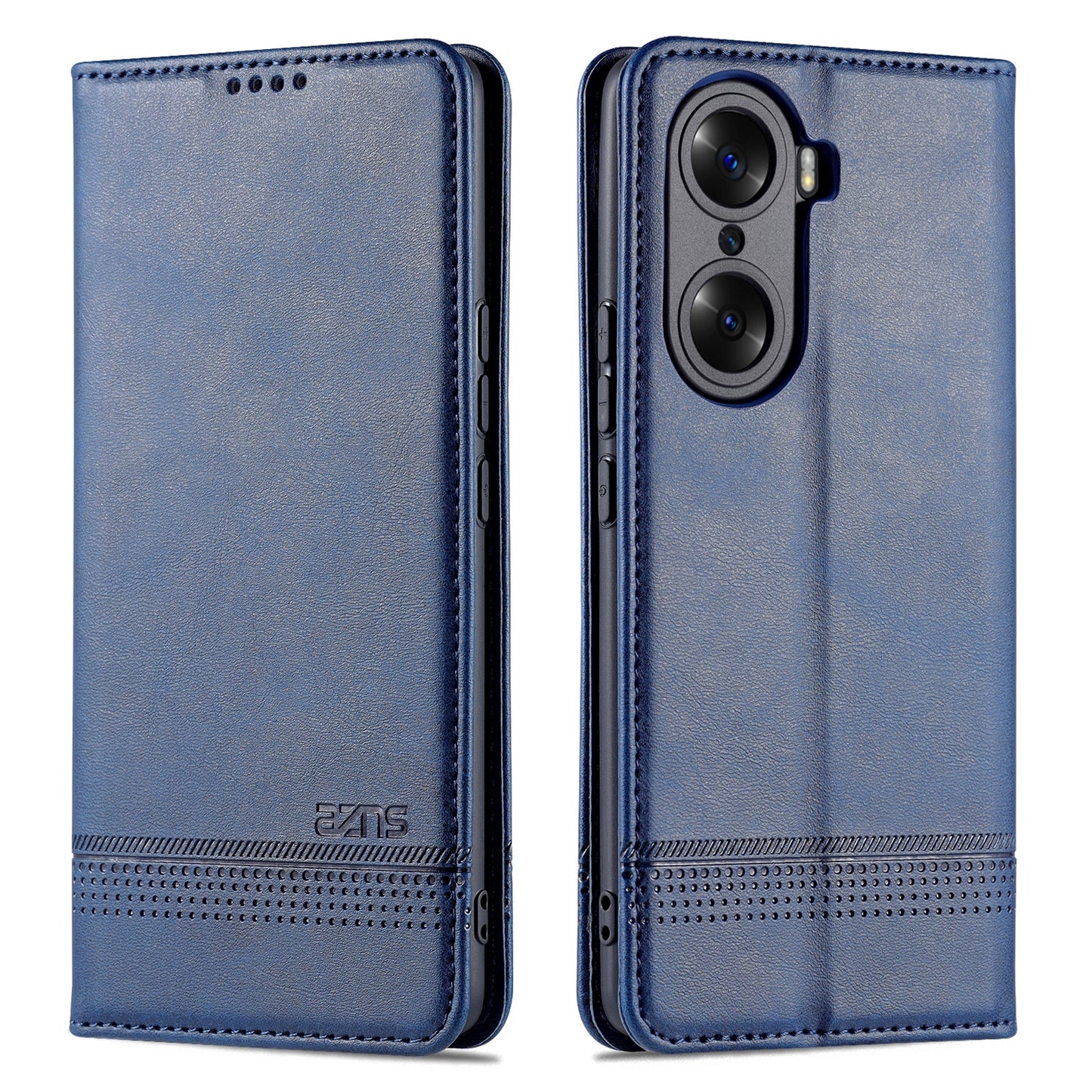 Honor 60 Pro Leather Wallet Case with Card Holder & Magnetic Closure