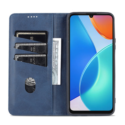 Honor Play 30 Plus Leather Wallet Case with Card Holder & Magnetic Closure