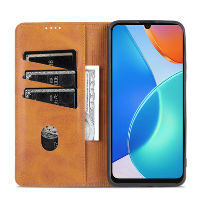 Honor Play 30 Plus Leather Wallet Case with Card Holder & Magnetic Closure