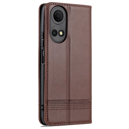 Honor Play 30 Plus Leather Wallet Case with Card Holder & Magnetic Closure