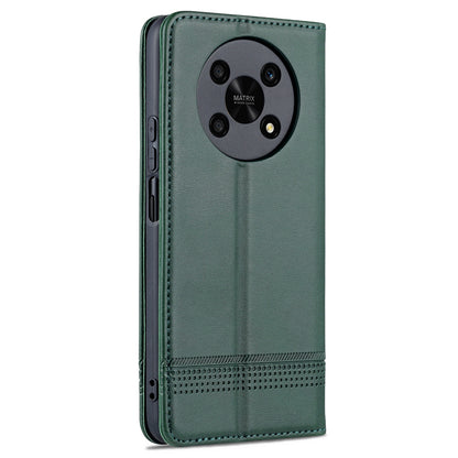 Honor X30 Leather Wallet Case with Card Holder & Magnetic Closure