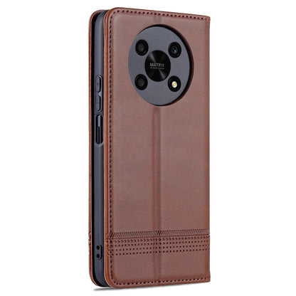 Honor X30 Leather Wallet Case with Card Holder & Magnetic Closure