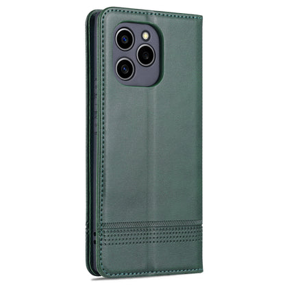 Honor 60 SE Leather Wallet Case with Card Holder & Magnetic Closure