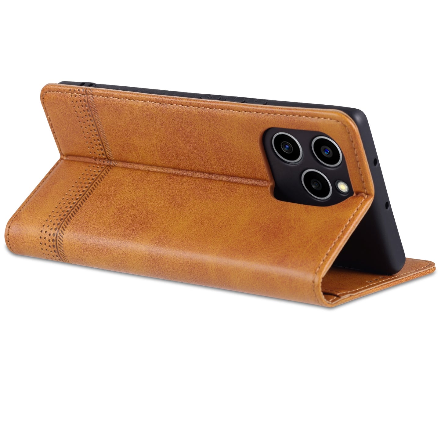 Honor 60 SE Leather Wallet Case with Card Holder & Magnetic Closure