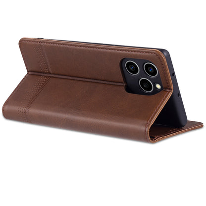 Honor 60 SE Leather Wallet Case with Card Holder & Magnetic Closure