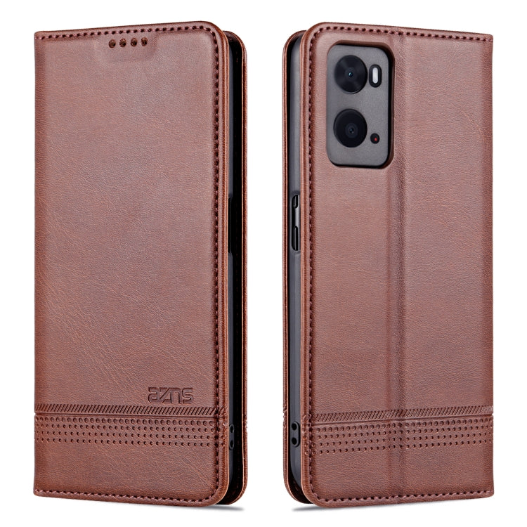 OPPO A36 4G/A76 4G Leather Wallet Case with Card Holder & Magnetic Closure