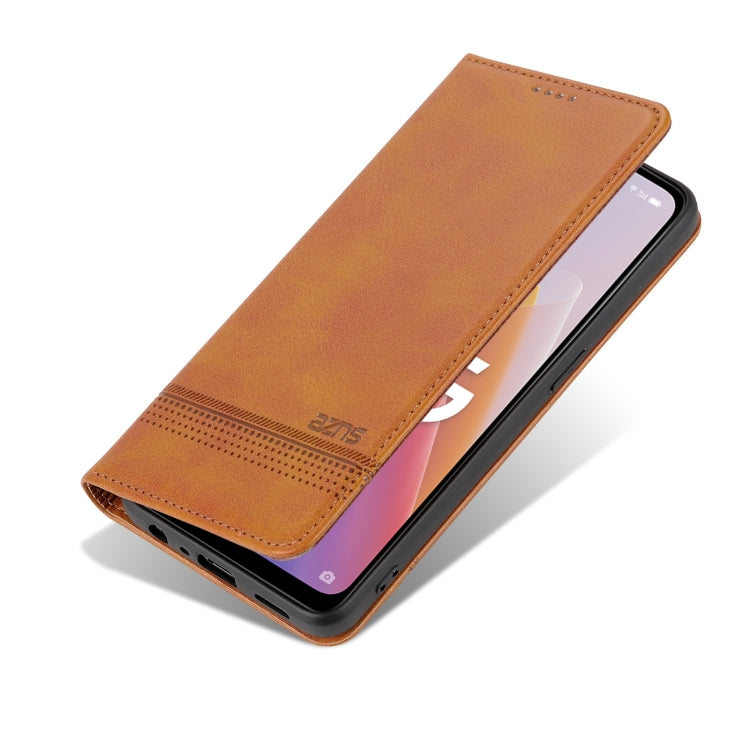 OPPO A96 5G/Reno7 Z 5G Leather Wallet Case with Card Holder & Magnetic Closure