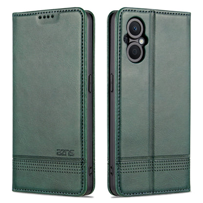 OPPO A96 5G/Reno7 Z 5G Leather Wallet Case with Card Holder & Magnetic Closure