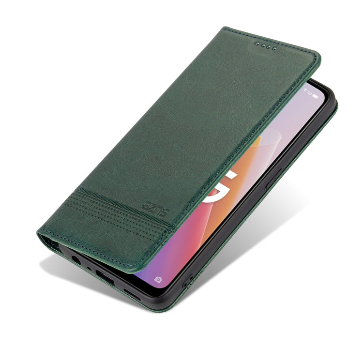 OPPO A96 5G/Reno7 Z 5G Leather Wallet Case with Card Holder & Magnetic Closure