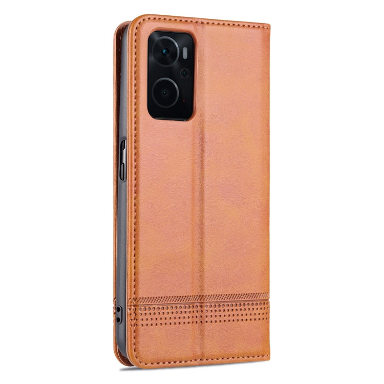 OPPO K10/A96 4G/Realme 9i Leather Wallet Case with Card Holder & Magnetic Closure