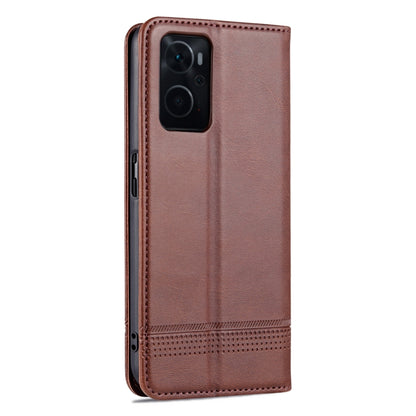 OPPO K10/A96 4G/Realme 9i Leather Wallet Case with Card Holder & Magnetic Closure