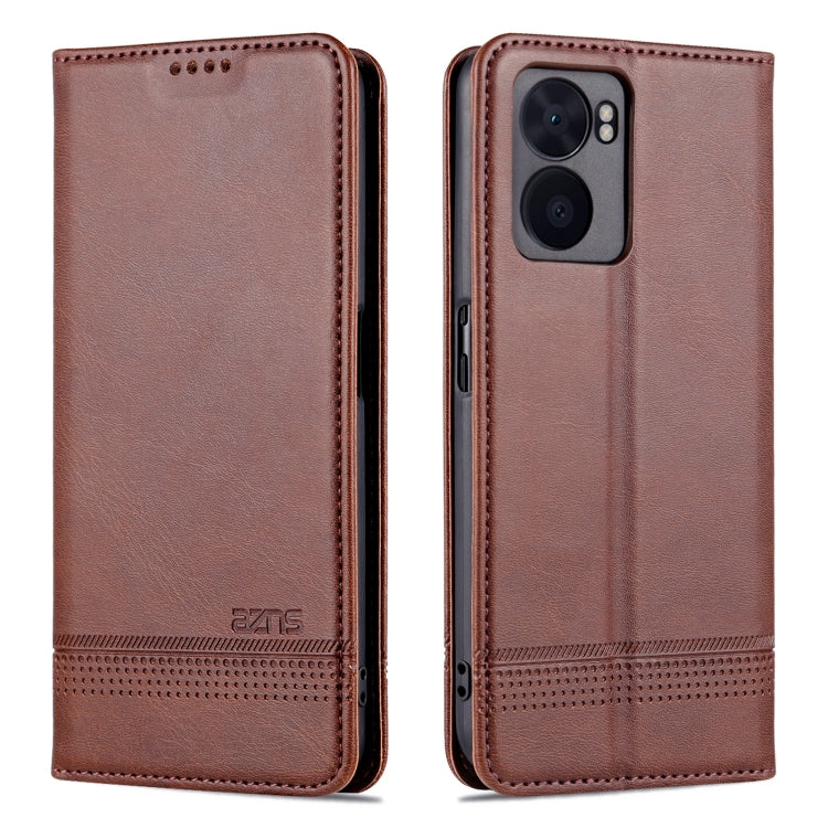 OPPO A57 5G/Realme Q5i/Realme V23 Leather Wallet Case with Card Holder & Magnetic Closure