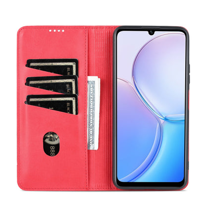 Huawei Maimang 11 Leather Wallet Case with Card Holder & Magnetic Closure