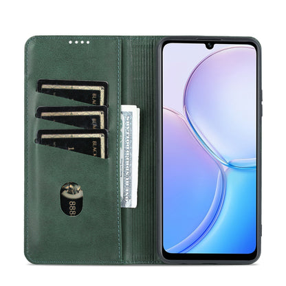 Huawei Maimang 11 Leather Wallet Case with Card Holder & Magnetic Closure