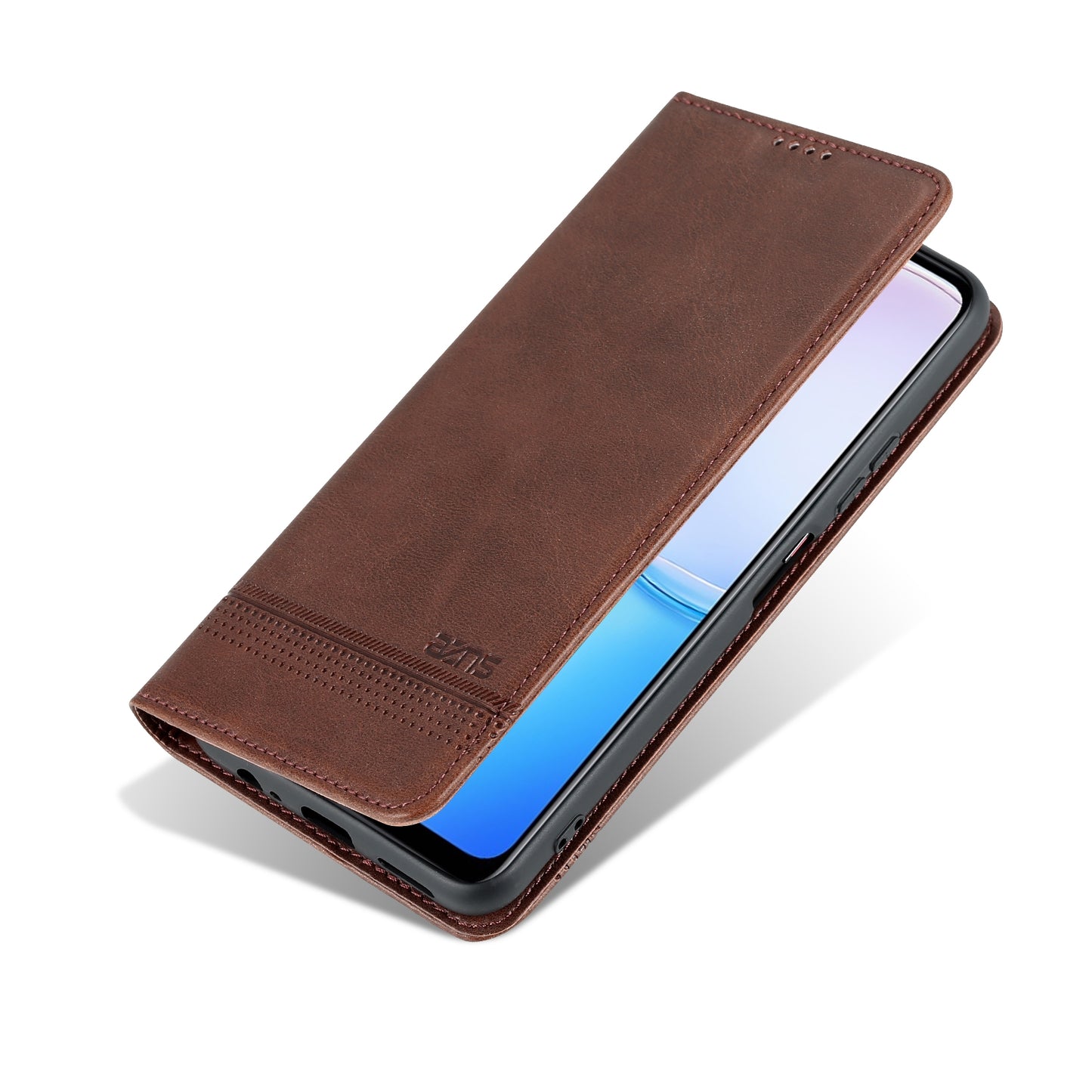 Huawei Maimang 11 Leather Wallet Case with Card Holder & Magnetic Closure