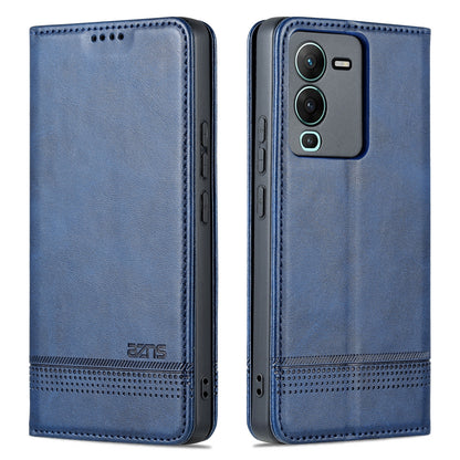 Vivo S15 Leather Wallet Case with Card Holder & Magnetic Closure