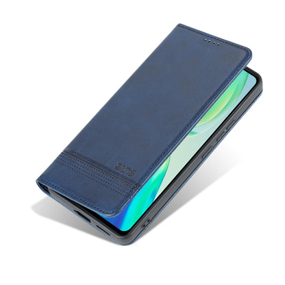 Vivo S15 Leather Wallet Case with Card Holder & Magnetic Closure