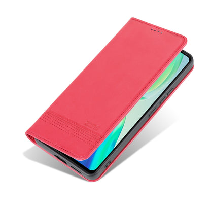 Vivo S15 Leather Wallet Case with Card Holder & Magnetic Closure