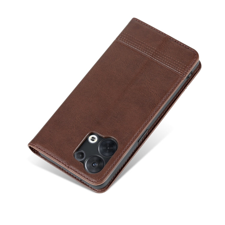 OPPO Reno8 Leather Wallet Case with Card Holder & Magnetic Closure