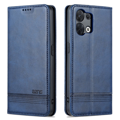 OPPO Reno8 Leather Wallet Case with Card Holder & Magnetic Closure