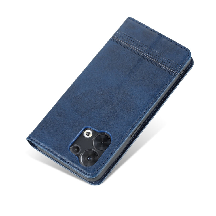 OPPO Reno8 Leather Wallet Case with Card Holder & Magnetic Closure