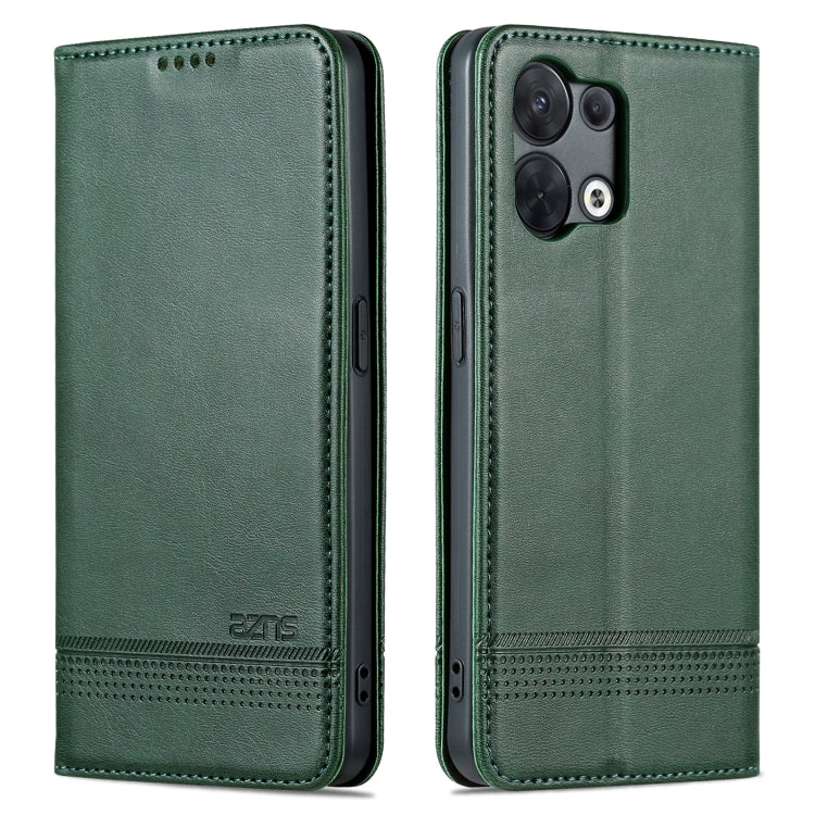 OPPO Reno8 Leather Wallet Case with Card Holder & Magnetic Closure