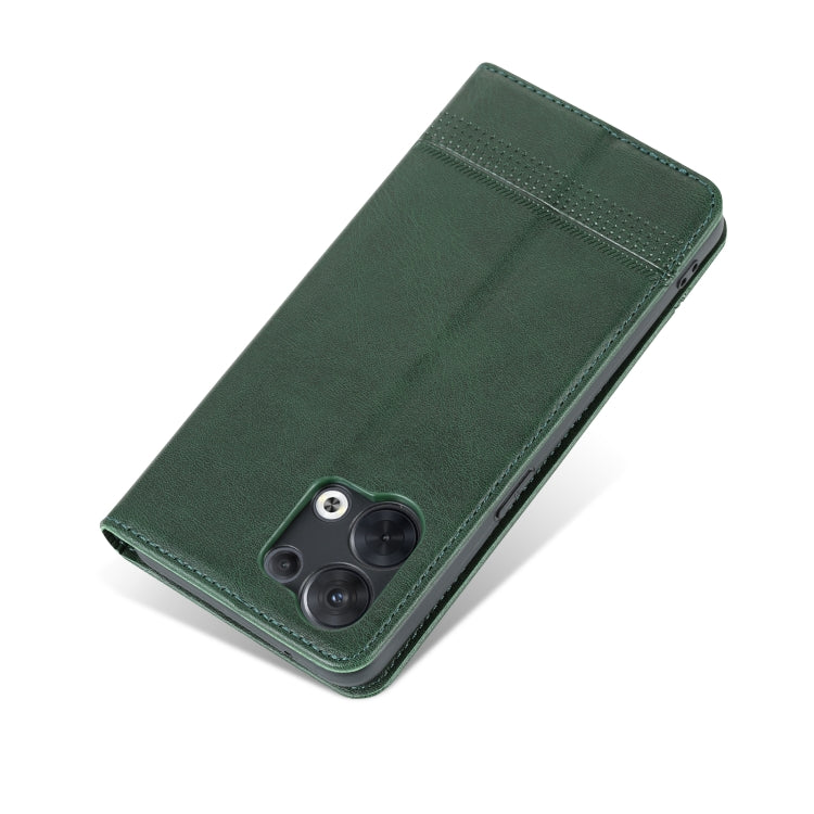 OPPO Reno8 Leather Wallet Case with Card Holder & Magnetic Closure