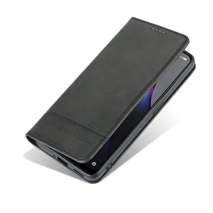 OPPO Reno8 Leather Wallet Case with Card Holder & Magnetic Closure