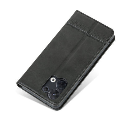 OPPO Reno8 Leather Wallet Case with Card Holder & Magnetic Closure