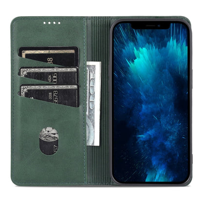 iPhone 14 Pro Max Leather Wallet Case with Card Holder & Magnetic Closure