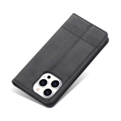 iPhone 14 Pro Max Leather Wallet Case with Card Holder & Magnetic Closure